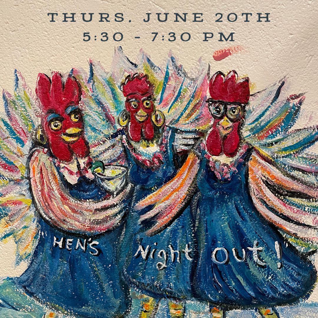 Farm Fresh Food & Refreshing Cocktails at Hen's Night Out on June 20, 2024